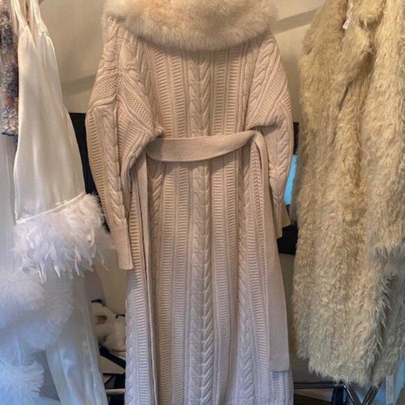 Helena Oversized Knit Coat - Picture 3 of 12